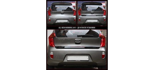 ONZIGOO REAR DOOR MIDDLE SPOILER KIA MORNING 2010-15